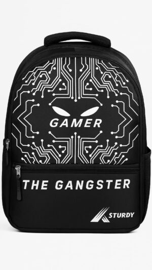 STURDY Gamer Backpack – Stylish School & Laptop Bag